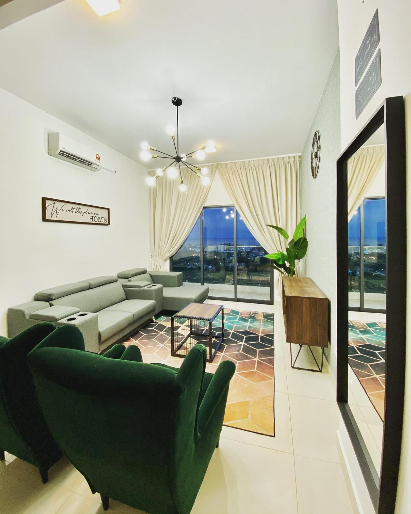 Terengganu Dreamscapes At Icon Residence, Spacious With Nature View Kuala Terengganu Zimmer foto